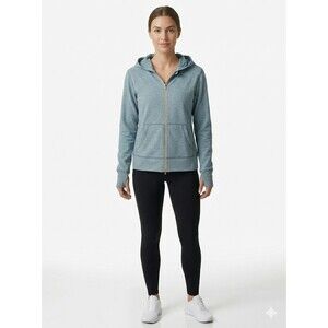 Rhone DreamGlow Full Zip Hoodie Women's Medium Blue Hue
